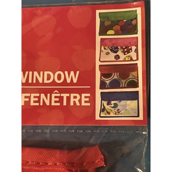 Teaching Tree Magnetic Pocket with Window, School Supply Pouch Red - Picture 3 of 6